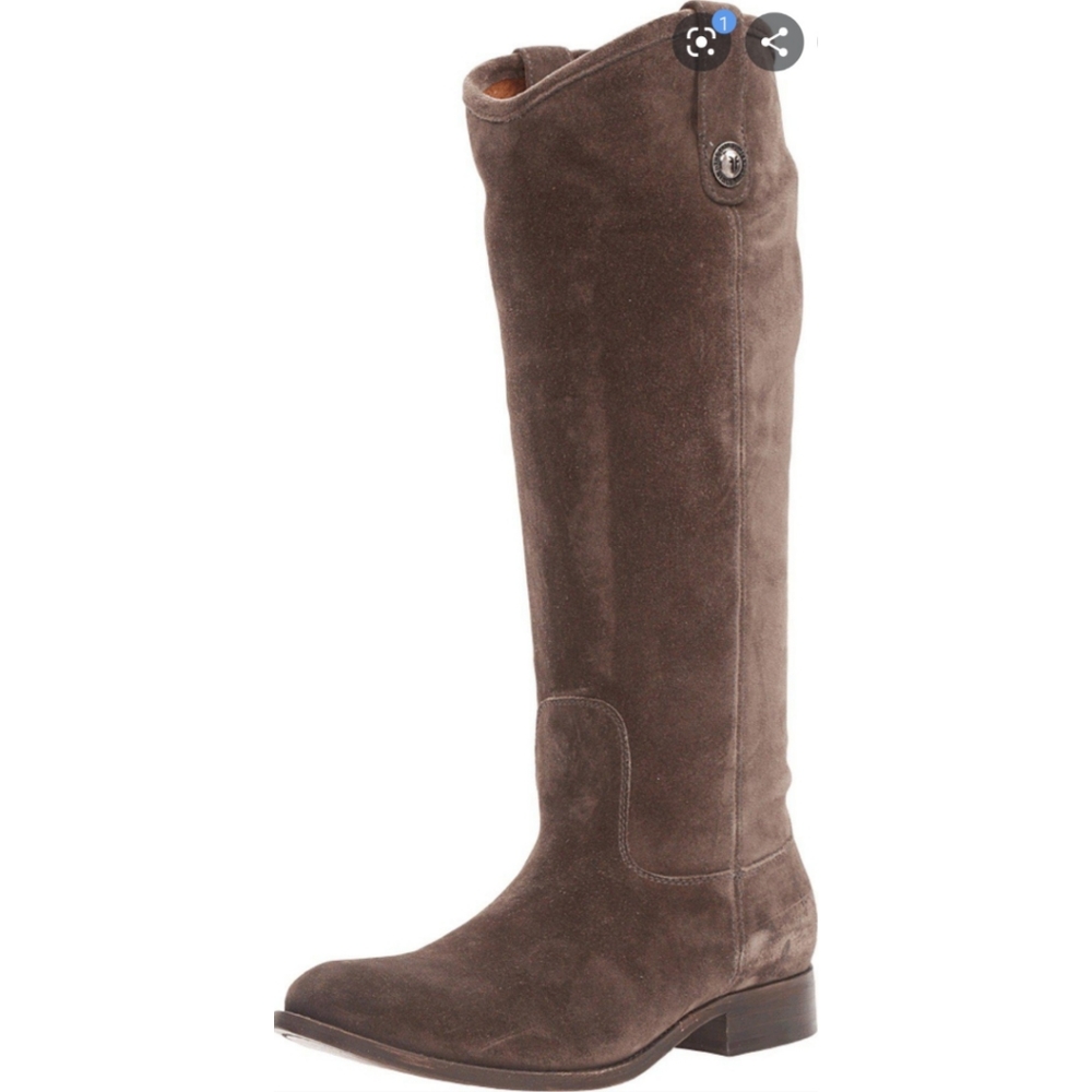 Frye Melissa Button Suede Boots